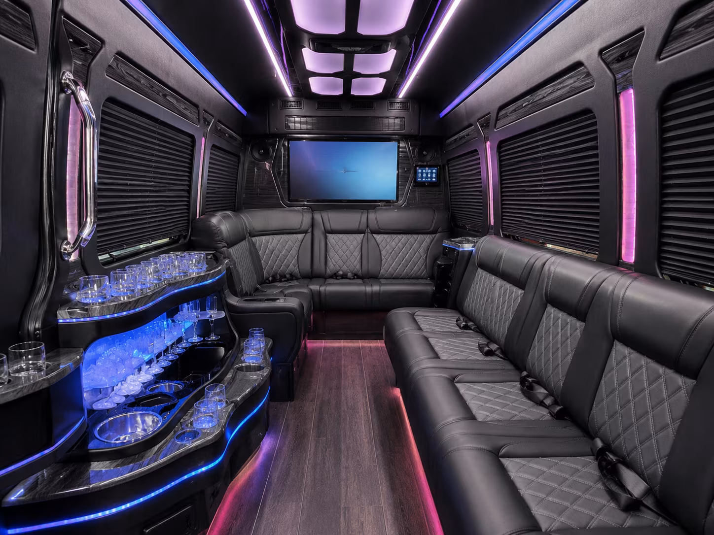 bus rental options for temple trips